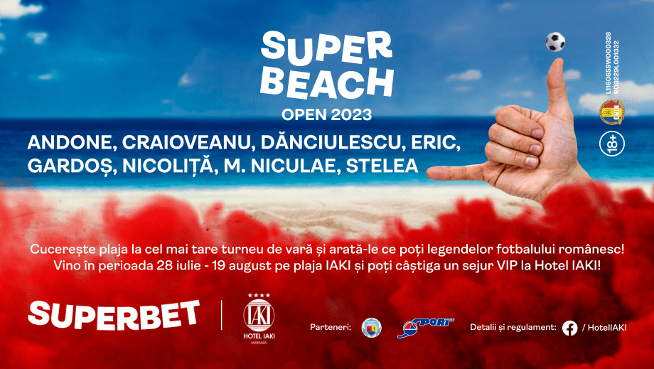 Cucerește plaja la Superbeach Open 2023 Cucerește plaja la Superbeach Open 2023