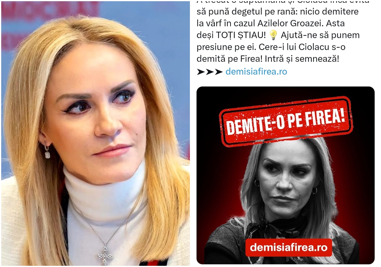 USR a declanșat OPERAȚIUNEA „DEMITE-O PE FIREA!” USR a declanșat OPERAȚIUNEA „DEMITE-O PE FIREA!”