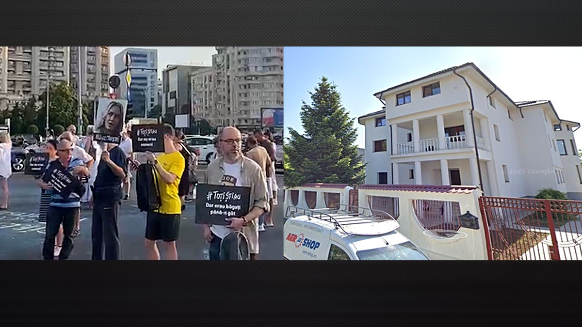 VIDEO EXCLUSIV | Protest în Piața Victoriei după scandalul azilelor groazei