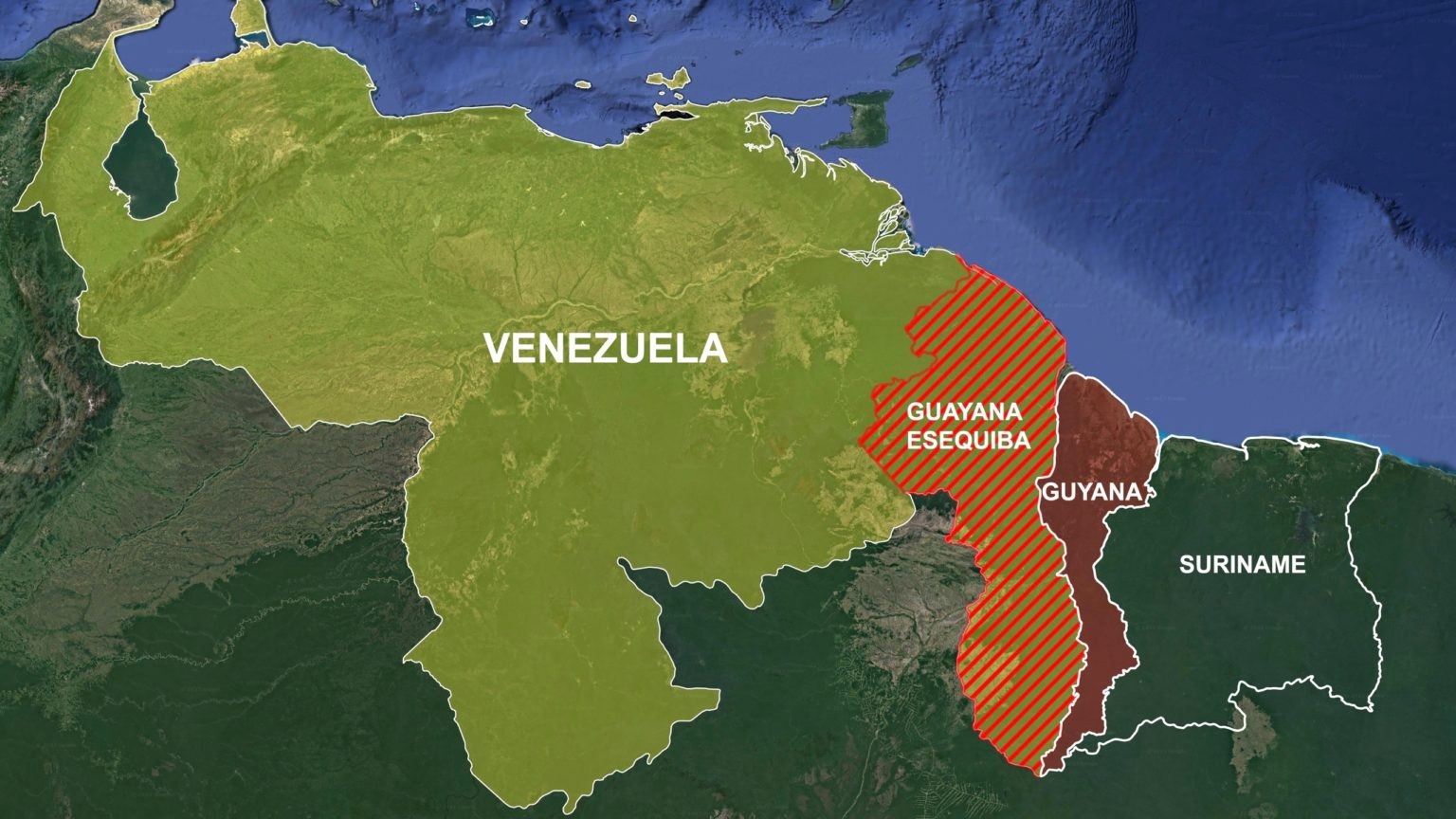 Un nou conflict regional se prefigurează: Venezuela protestează împotriva începerii producției de petrol în teritoriile disputate cu Guyana