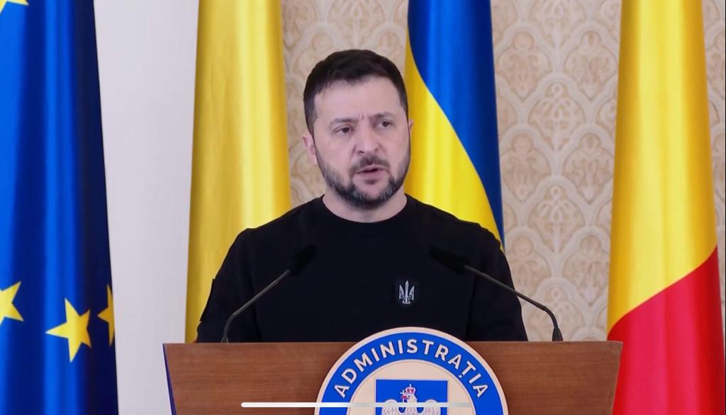 Ce spune Volodimir Zelenski despre ajutorul militar oferit de România: „Accentul principal a fost pus de mine pe sisteme antiaeriene”