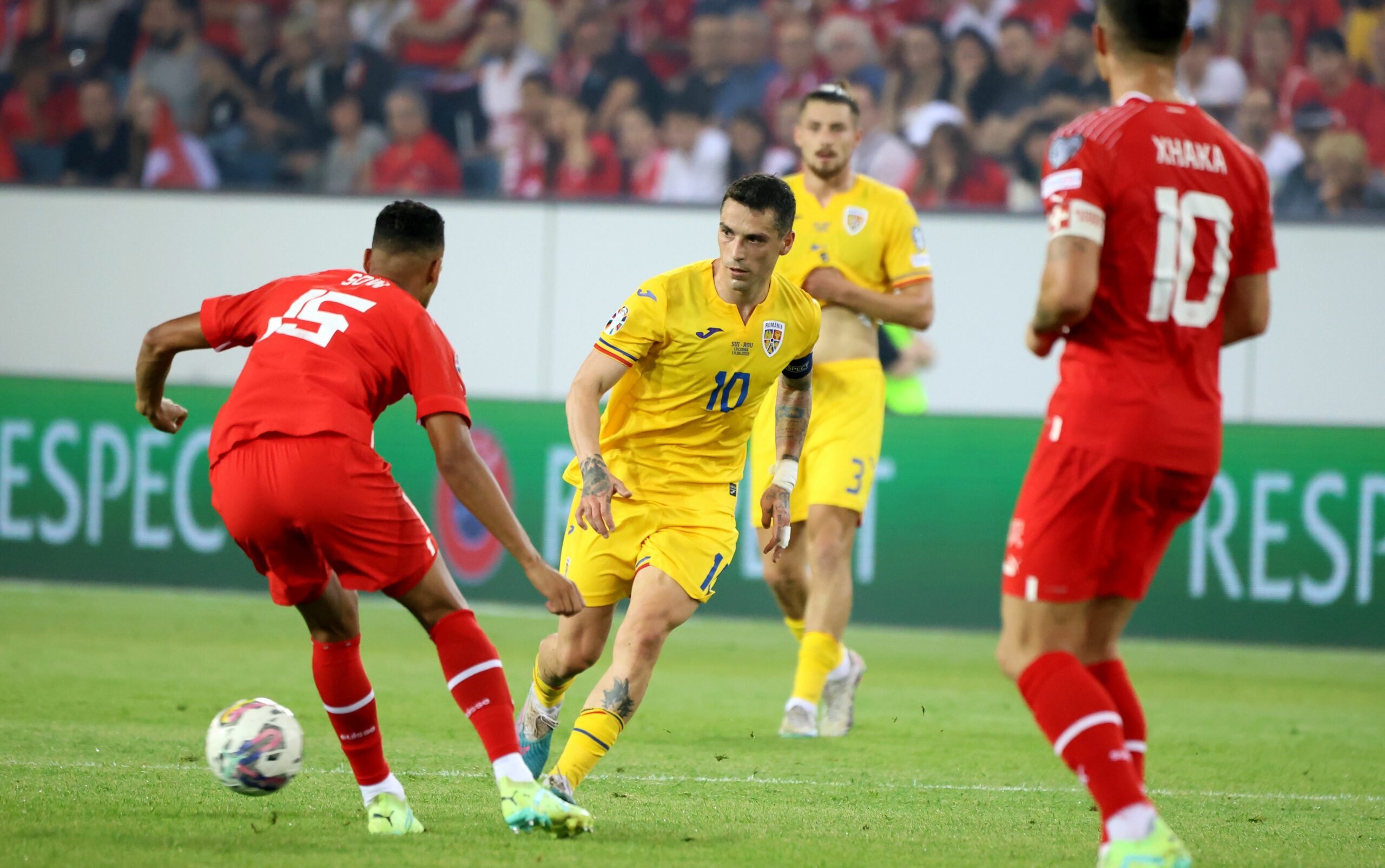 România – Elveția 0-0, Live Video Online, în ultima etapă a preliminariilor EURO 2024 | Pauză pe Arena Națională!