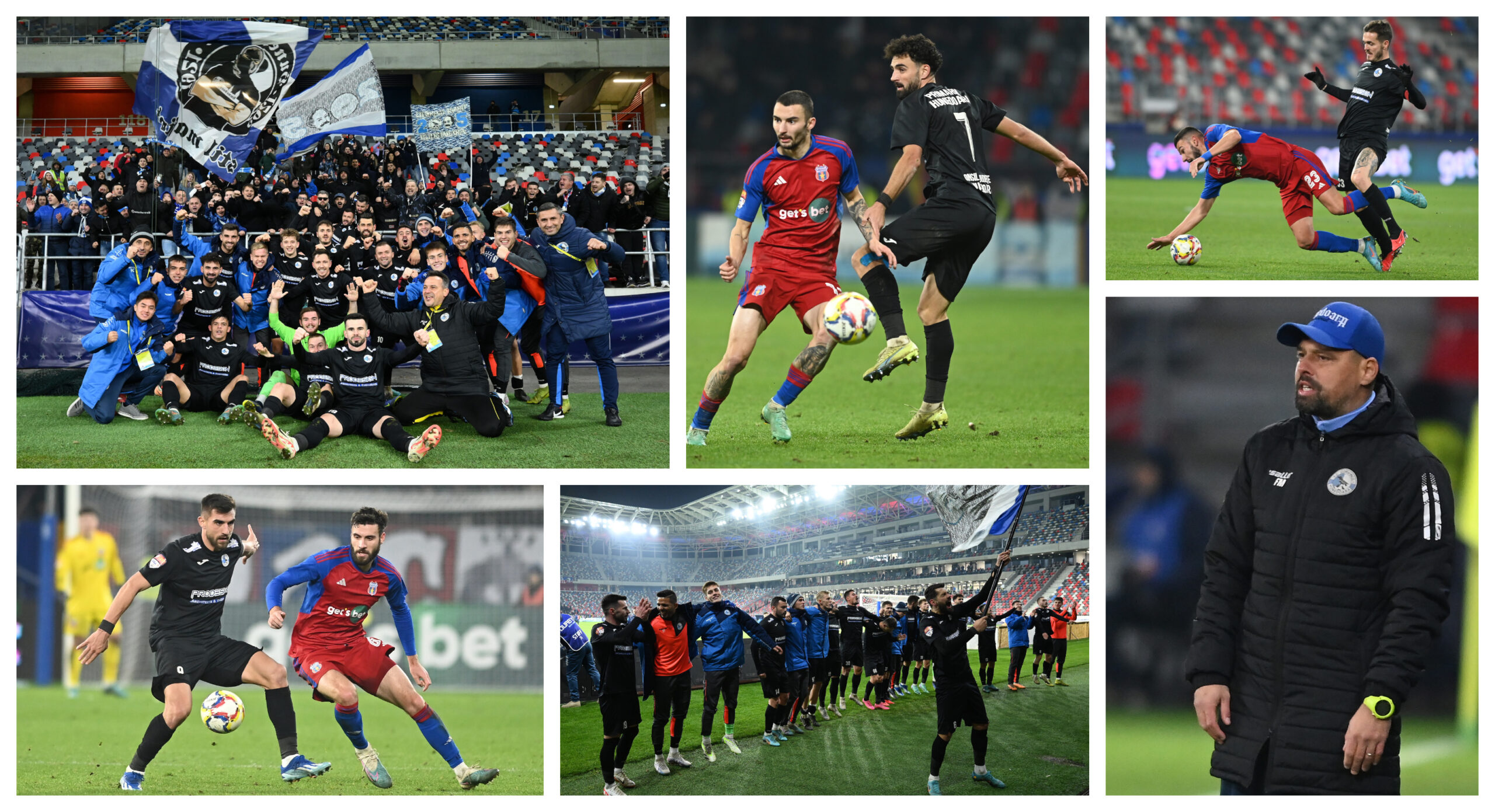 Corvinul Hunedoara a învins Steaua, 1-0, în etapa 15 din Liga 2