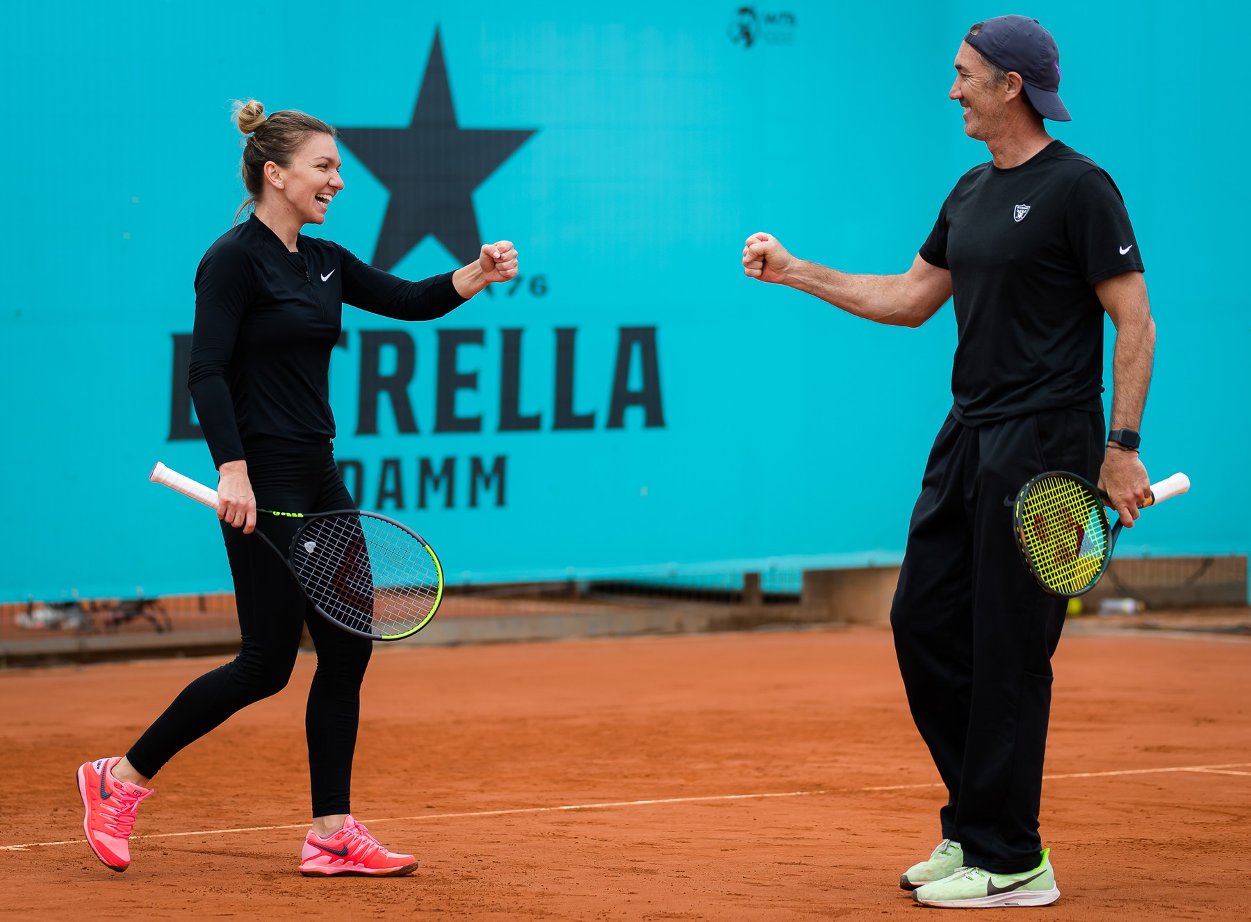 Simona Halep e antrenată de Darren Cahill la Miami