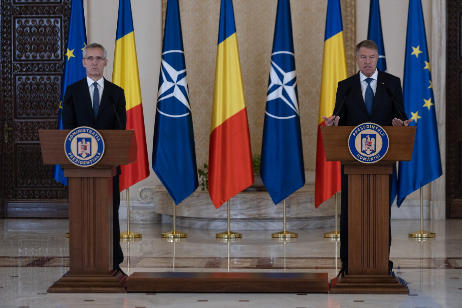 Suntem recunoscători pentru eforturile preşedintelui Iohannis de a aduce în dezbatere problemele critice…