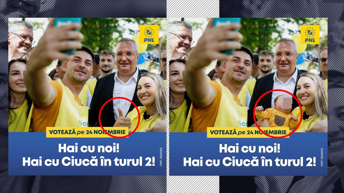 Candidatul PNL Nicolae Ciucă a folosit imagini cu copii pe afișele de campanie. „Cine tot face GREȘELI din astea monumentale?” Candidatul PNL Nicolae Ciucă a folosit imagini cu copii pe afișele de campanie. „Cine tot face GREȘELI din astea monumentale?”