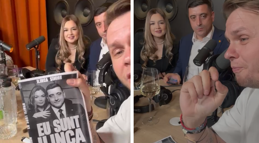 „Eu sunt Ilinca”. Soția lui George Simion anunță o surpriză editorială în podcast-ul lui Codin Maticiuc