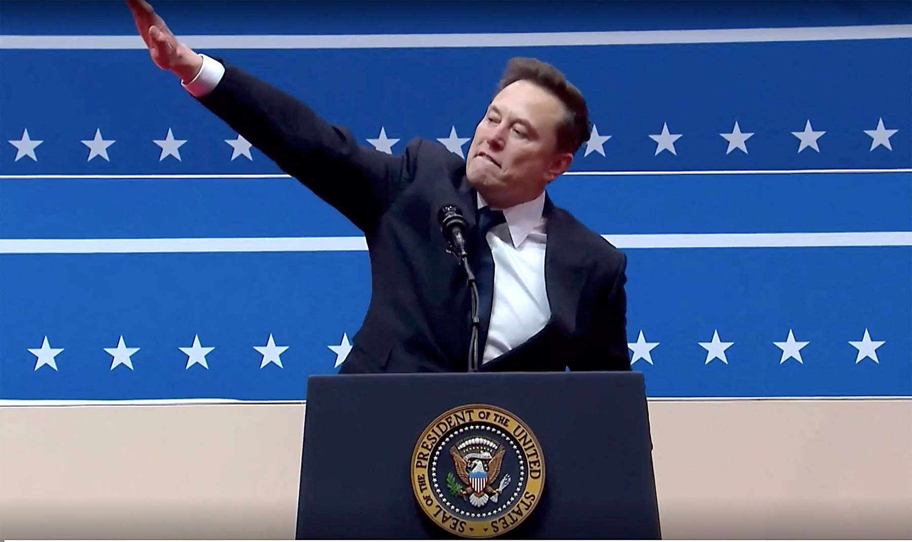 Fiica lui Elon Musk spune că gestul tatălui său a fost „cu siguranță un salut nazist”. „Un rău caricatural”