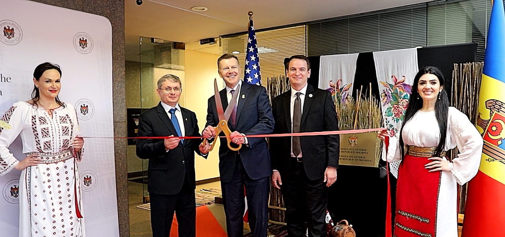 Republica Moldova a deschis primele două consulate în Statele Unite ale Americii