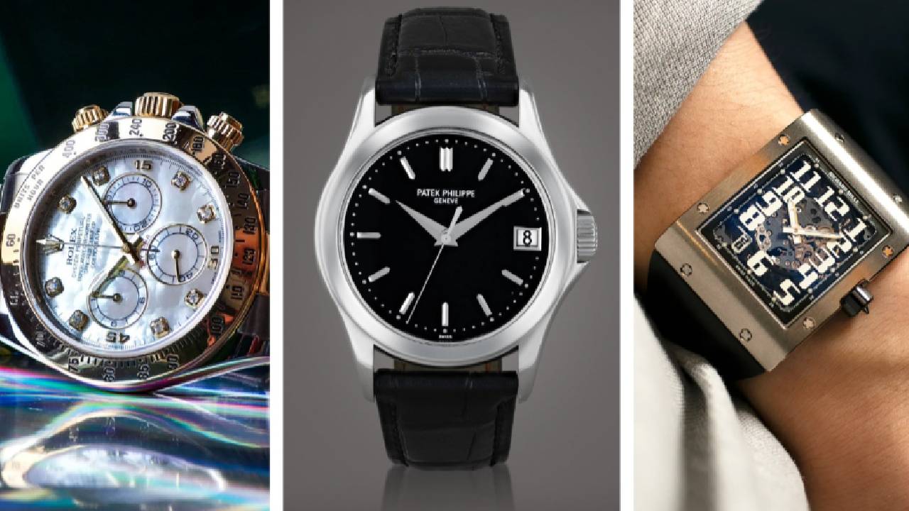 Rolex, Patek Philippe, Richard Mille și altele, care se vând pe e-LicitatiiANAF