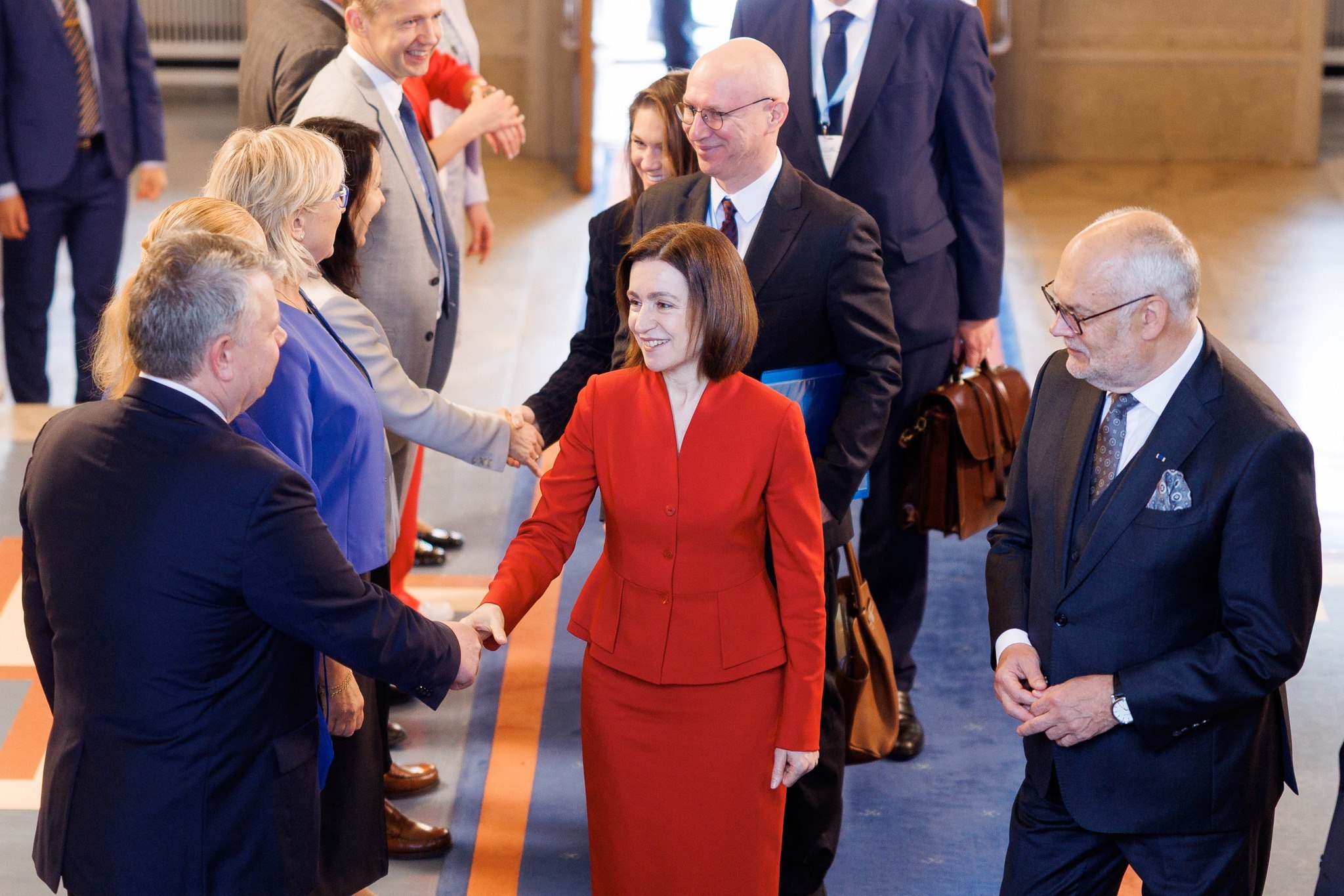 Ce a răspuns Maia Sandu când a fost întrebată despre posibilitatea de a ajunge președintele României