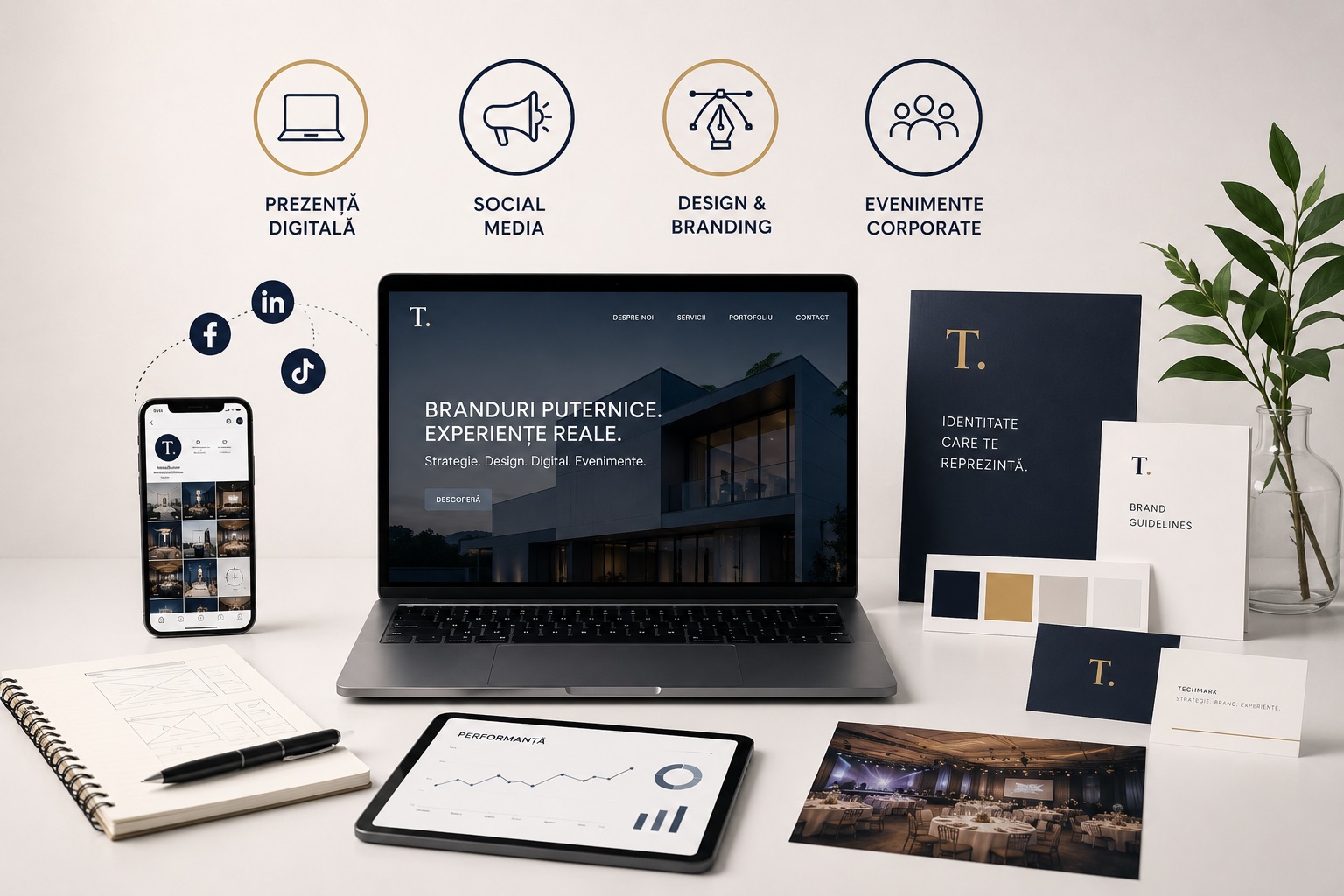 Techmark, compania condusă de Raluca Avram-Danifeld, mizează pe servicii integrate: de la site și social media la evenimente corporate Techmark, compania condusă de Raluca Avram-Danifeld, mizează pe servicii integrate: de la site și social media la evenimente corporate