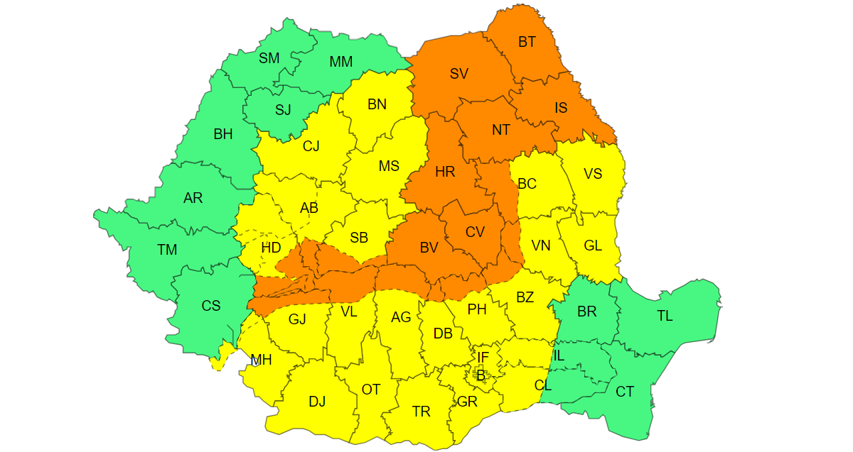 Valea Prahovei a fost lovită de un val puternic de inundații