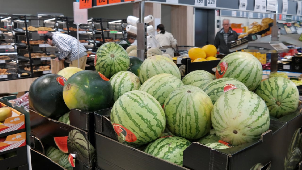 Lidl anunță că vinde doar pepeni românești la raft și exportă masiv în Polonia și Slovacia