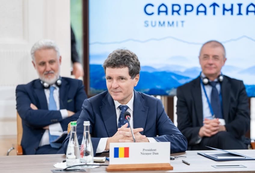 Nicușor Dan, mesaj de la Summitul pentru Integrarea Carpatică: România își consolidează rolul în cooperarea regională Nicușor Dan, mesaj de la Summitul pentru Integrarea Carpatică: România își consolidează rolul în cooperarea regională